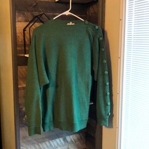 Sweater with button detail.